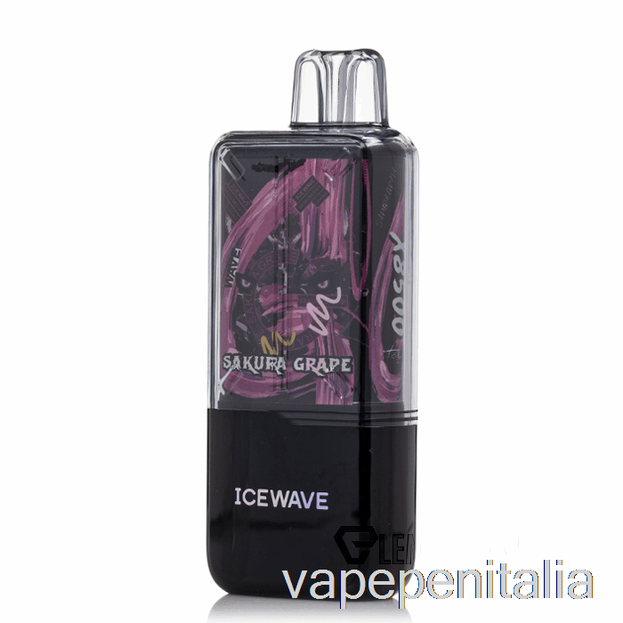 Vape In Italia Icewave X8500 Uva Sakura Usa E Getta
